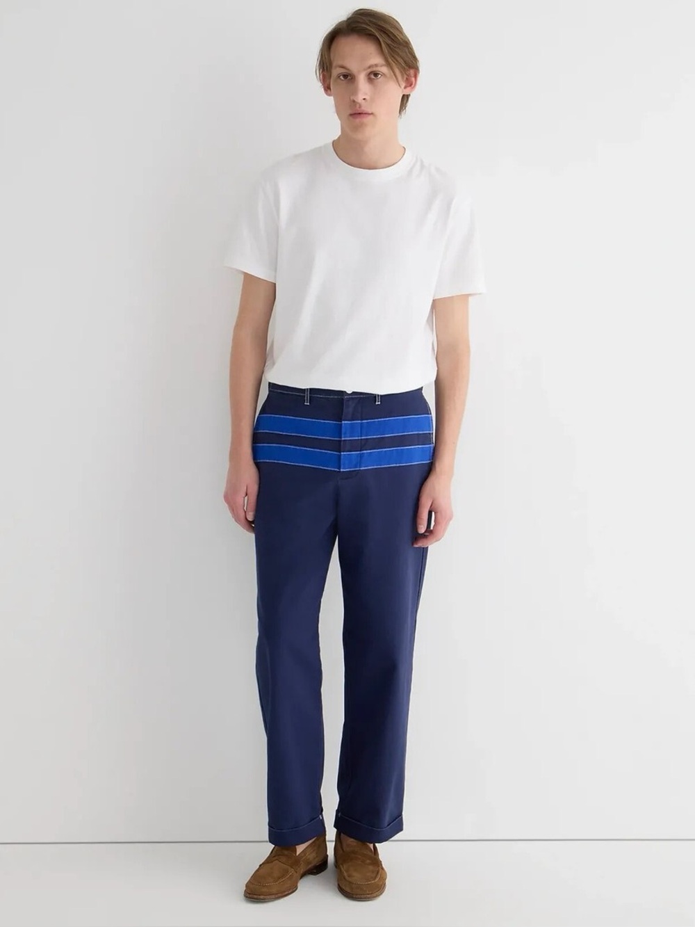 J. Crew Men’s Cotton Canvas Sailing Pant Size 34 NWT